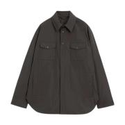 Polstret taffeta overshirt med Thermore