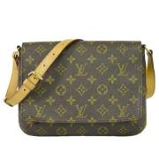 Pre-owned Canvas louis-vuitton-tasker