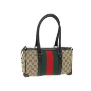 Pre-owned Canvas gucci-tasker