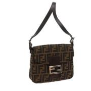 Pre-owned Canvas fendi-tasker