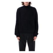 Sort Strikvarer Skildpadderyg Sweater AW24