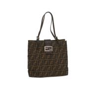 Pre-owned Canvas fendi-tasker