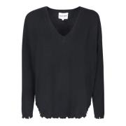 Sort Sweater til Kvinder AW23