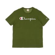 Crewneck Tee T-Shirt i Olive