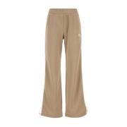 Stilfulde Beige Polyester Joggers