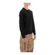 Medusa Broderet Uldblanding Pullover