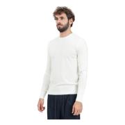 Creme Crew Neck Sweater