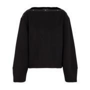 Sort Logo Trim Sweater