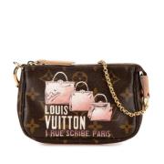 Pre-owned Canvas louis-vuitton-tasker