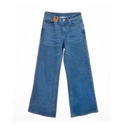 Bred Ben Denim Jeans med Unik Stil