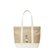 Polo Bear Canvas Tote Bag