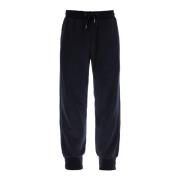 Stribet uld jersey joggers