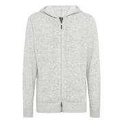 Cashmere Blend Full-Zip Hoodie