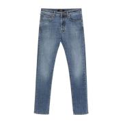 Slim Blue Division Stræk Jeans