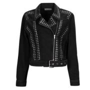 Stud DNM Biker Jakke i Sort