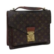 Pre-owned Canvas louis-vuitton-tasker