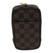 Pre-owned Canvas louis-vuitton-tasker