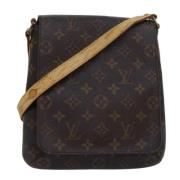 Pre-owned Canvas louis-vuitton-tasker