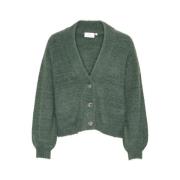 Topiary Cardigan med Blandede Materialer