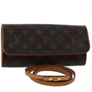 Pre-owned Canvas louis-vuitton-tasker