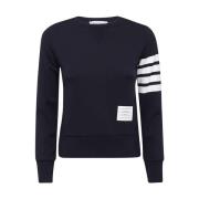 Blå 4-Bar Sweatshirt