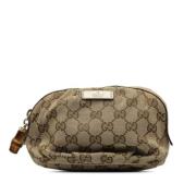 Pre-owned Canvas gucci-tasker