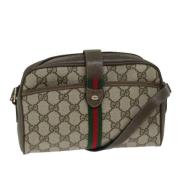 Pre-owned Canvas gucci-tasker