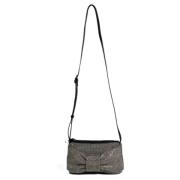 Glitter Crossbody Taske med Bue