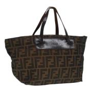 Pre-owned Canvas fendi-tasker