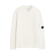 Rib Crew Neck Strik Sweater