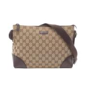 Pre-owned Canvas gucci-tasker