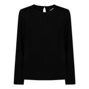 Sort Sweater med Raffineret Design