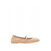 Guld Dekorative Ballerina Flats