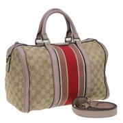 Pre-owned Canvas gucci-tasker