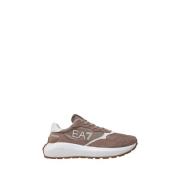 Brun Sneakers Moderne Sporty Stil