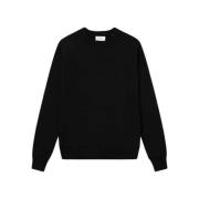 Bomuld Strik Crewneck Sweater