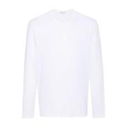 Pima Cotton Long Sleeve Crew T-Shirt