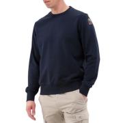 Blå Navy Stilfuld Sweater