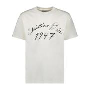 Hvid T-shirt 1947 Kollektion til Mænd