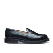 Sort Hi-Shine Penny Loafer Sko