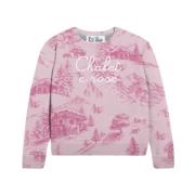 Rose Chalet Crew Neck Sweater