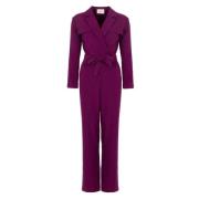 Elegant Jumpsuit med Lange Ærmer