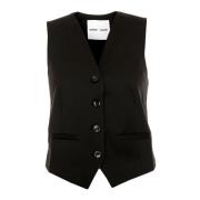 Slim Fit Vest med V-hals