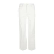 Beige Bomuld Elastan Jeans Fremstillet i Mexico