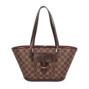 Pre-owned Canvas louis-vuitton-tasker