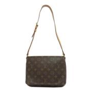 Pre-owned Canvas louis-vuitton-tasker