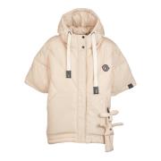 Beige Gilet Frakke