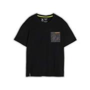 Urban Oversize Print T-shirt Sort