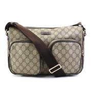 Pre-owned Canvas gucci-tasker