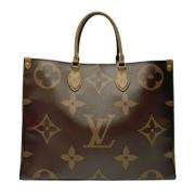 Pre-owned Canvas louis-vuitton-tasker